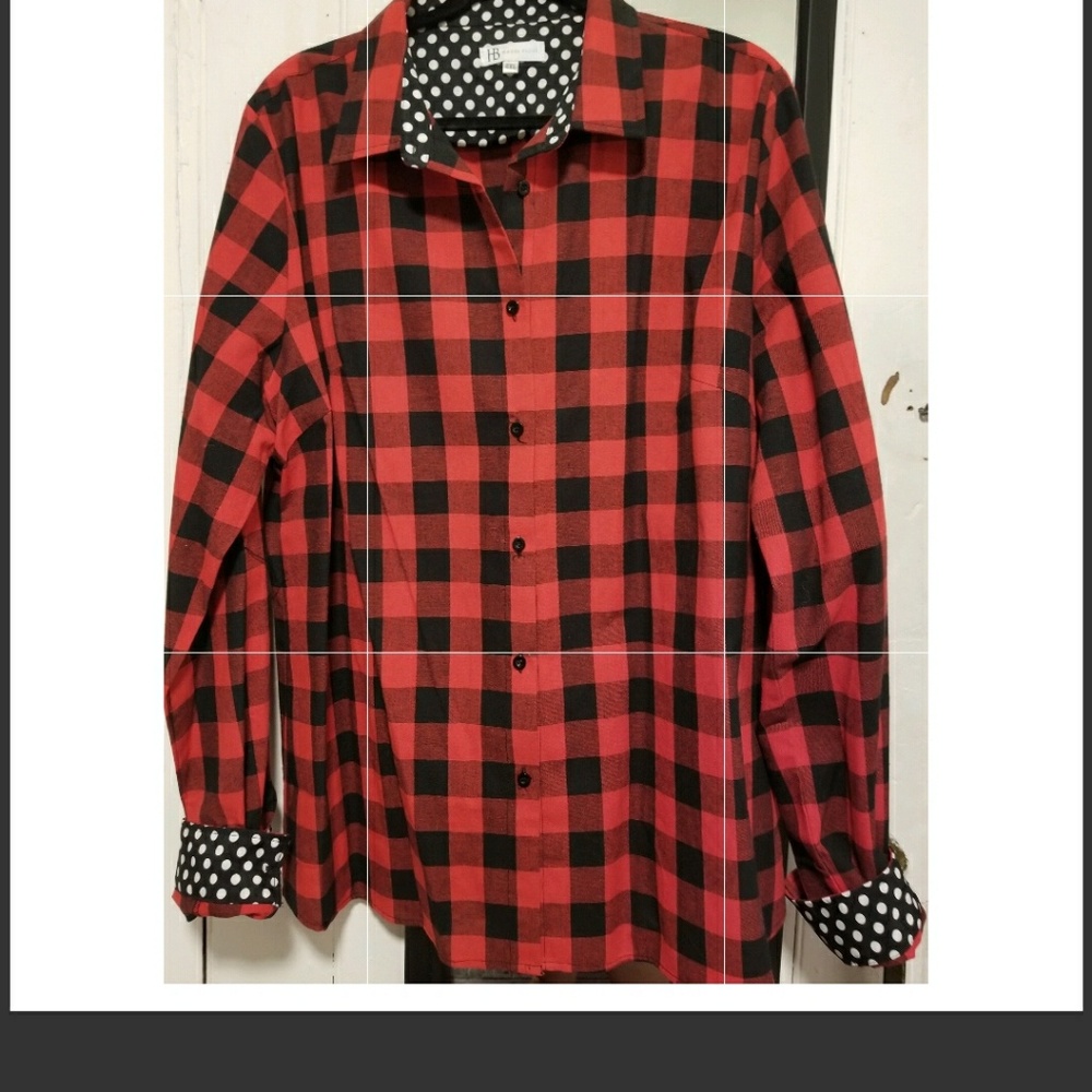 Buffalo plaid shirt from boutique